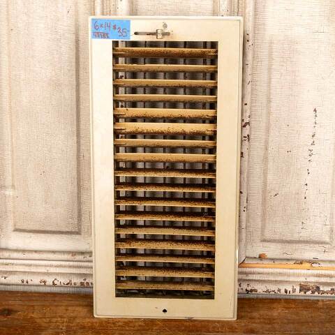 #47383 6x14 Metal Heat Grate Register Vent Cover image 2