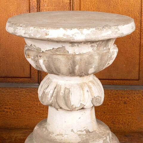 #47394 Vintage Cast Concrete Garden Pedestal Base image 3