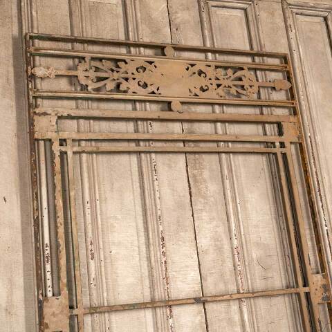 #47403 Antique Metal Architectural Building Panel image 8