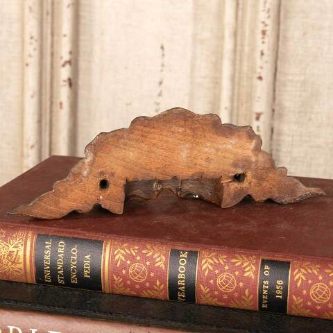 #47427 Antique Carved Wood Furniture Handle image 7