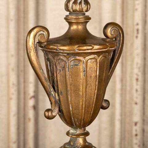 #47455 Antique Heavy Brass Finial image 3