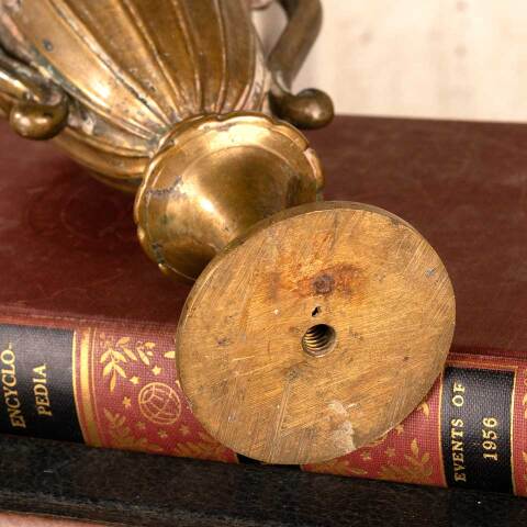 #47455 Antique Heavy Brass Finial image 6