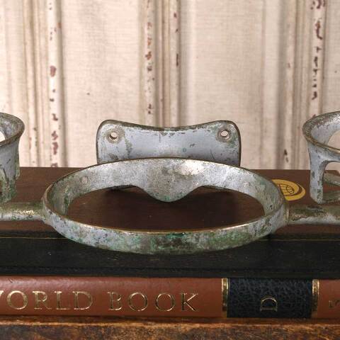#47466 Antique Bathroom Soap Dish & Cup Holder image 3