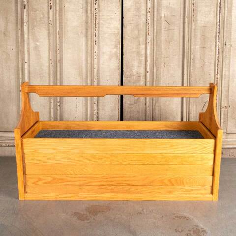 #47483 Large Oak Caddy Tote with Display Drawers image 8