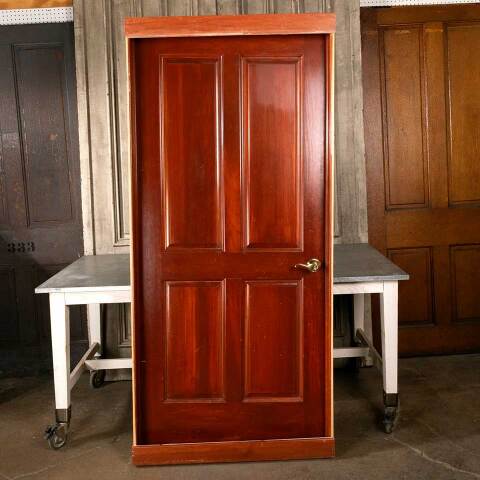 #47484 36x80 4 Panel Wood Interior Door & Jamb image 5
