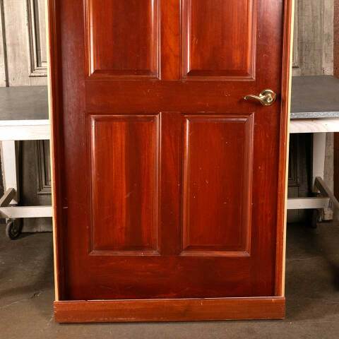 #47484 36x80 4 Panel Wood Interior Door & Jamb image 7