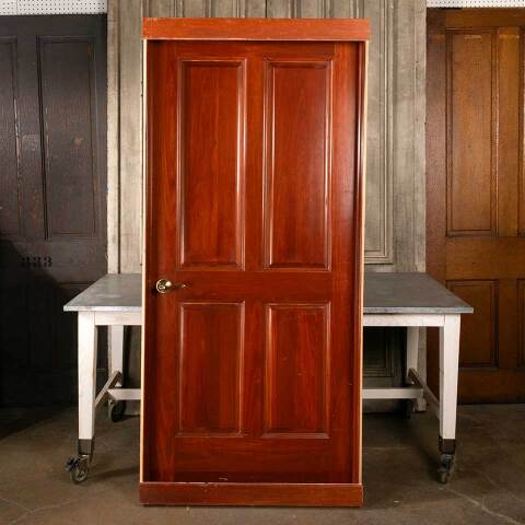 #47485 36x80 4 Panel Wood Interior Door & Jamb image 5