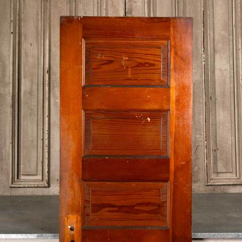 #47526 24x72 Antique 5 Panel Pine Interior Door image 5