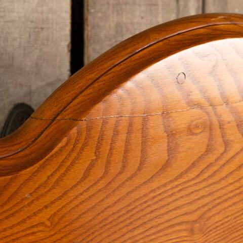 #47534 Antique Victorian Oak Dry Sink Cabinet image 8