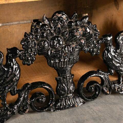 #47549 Vintage Cast Iron Architectural Ornament image 2