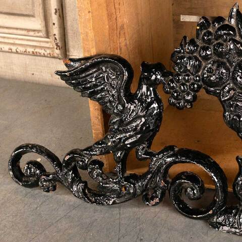 #47549 Vintage Cast Iron Architectural Ornament image 3