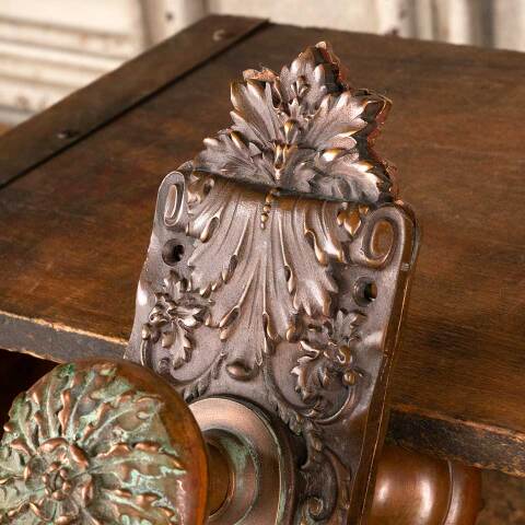 #47607 Antique Russell & Erwin Entry Doorknob Set image 2