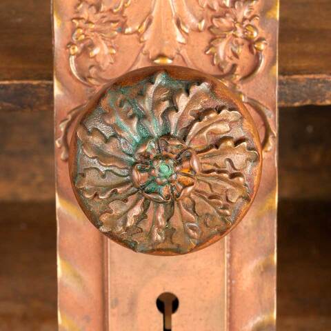 #47607 Antique Russell & Erwin Entry Doorknob Set image 4