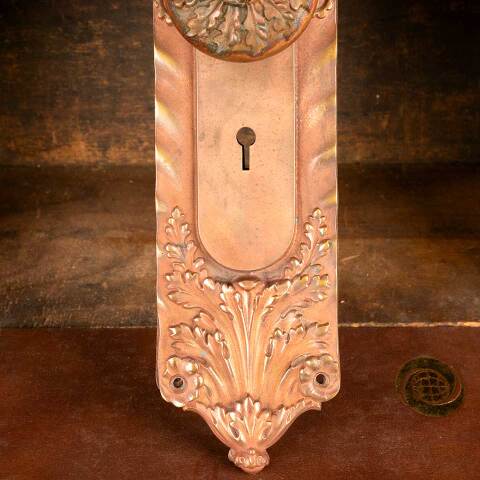 #47607 Antique Russell & Erwin Entry Doorknob Set image 5