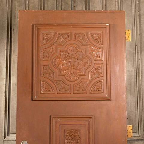 #47613 36x83 Salvaged Vintage Wood Entry Door image 2