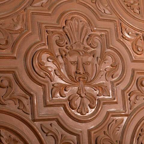 #47613 36x83 Salvaged Vintage Wood Entry Door image 5