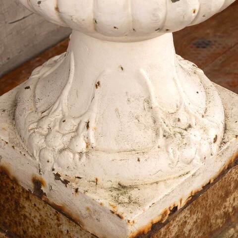 #47614 Cast Iron Garden Planter Urn on Pedestal image 7