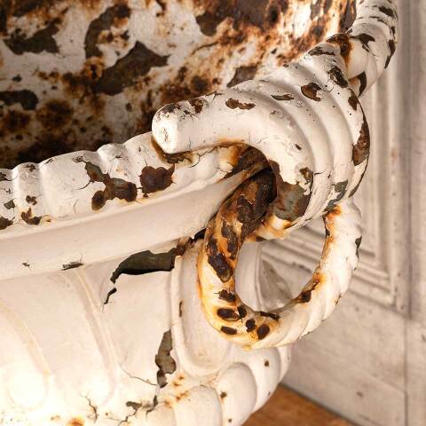 #47614 Cast Iron Garden Planter Urn on Pedestal image 6