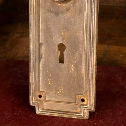 #47622 Arts & Crafts Doorknob Backplate Hardware image 5