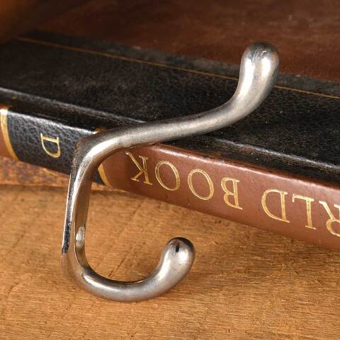 #47630 Salvaged Chrome Wall Mount Hat/Coat Hook image 4