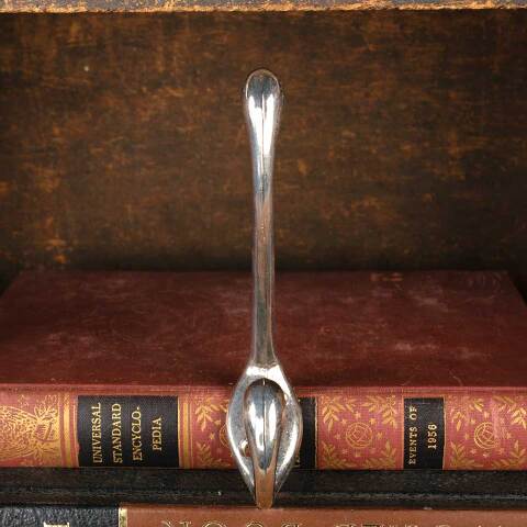 #47631 Salvaged Chrome Wall Mount Hat/Coat Hook image 4