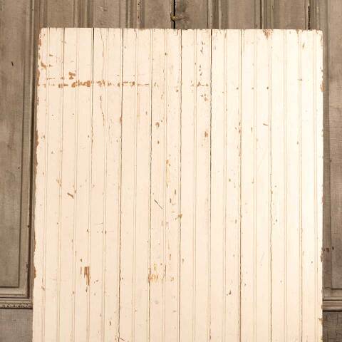 #47719 32x71 Antique Painted Beadboard Barn Door image 2
