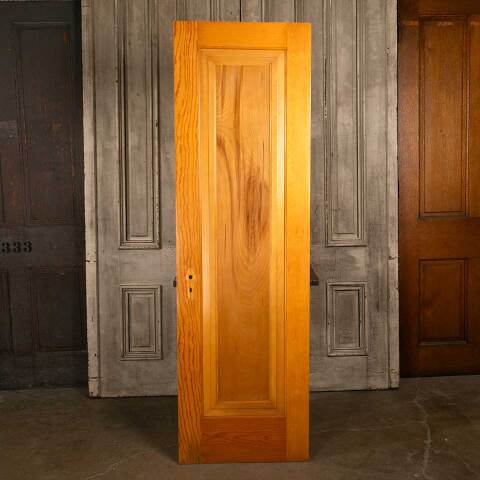 #47728 24x79 Salvaged Antique 1 Panel Interior Door image 5
