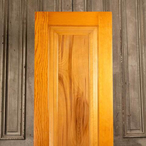 #47728 24x79 Salvaged Antique 1 Panel Interior Door image 6