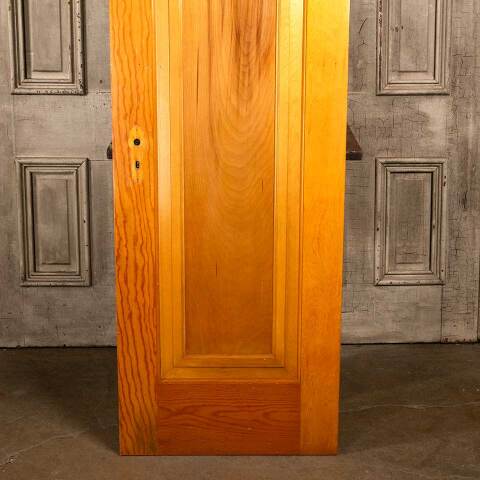 #47728 24x79 Salvaged Antique 1 Panel Interior Door image 7