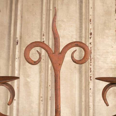 #47769 Wrought Iron Candle Holder image 2