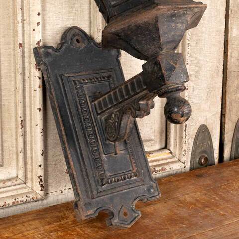 #47926 Antique Cast Iron Exterior Sconce Light Fixture image 5