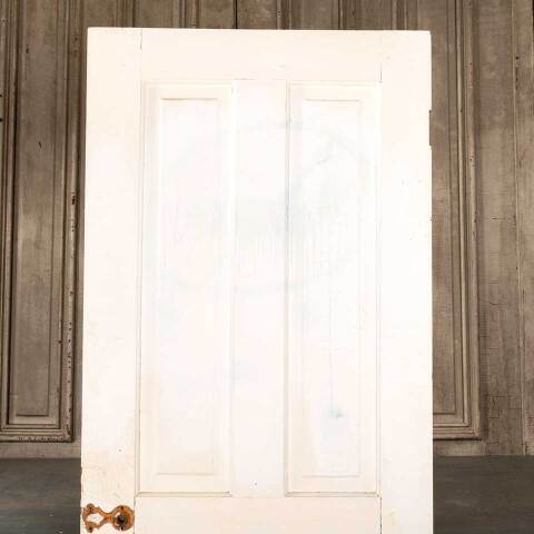 #47963 30x77 Antique 4 Panel Wood Interior Door image 5