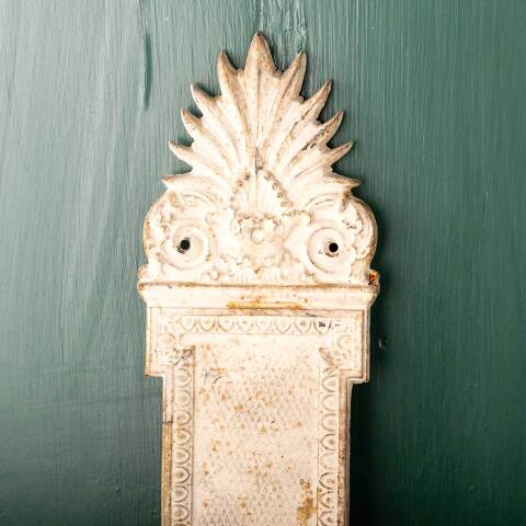 #47984 Antique Ohio Statehouse Doorknob Backplate image 7