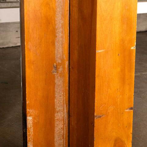 #48023 Salvaged Antique Wood Fireplace Mantel image 4