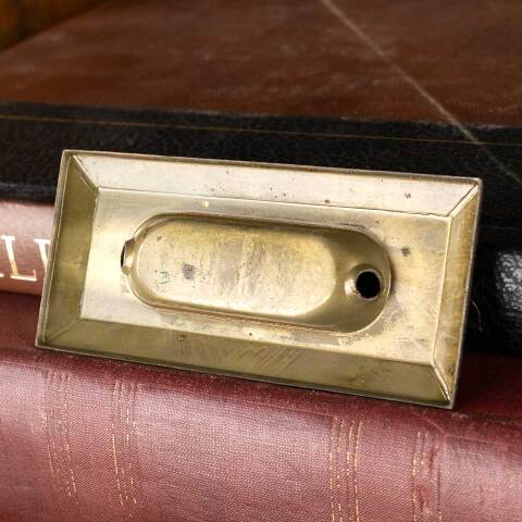 #48036 Antique Steel Window Sash Lift Hardware image 5