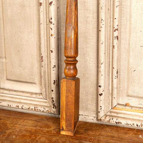 #48042 Antique Turned Oak Staircase Baluster Spindle image 3