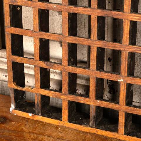 #48045 16x40 Oak Cold Air Return Floor Vent Cover image 4