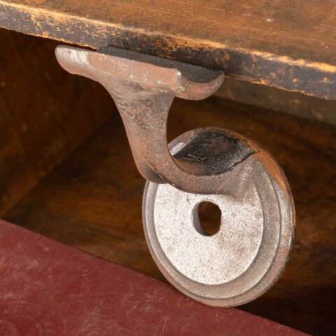 #48124 Salvaged Cast Iron Handrail Wall Bracket image 5
