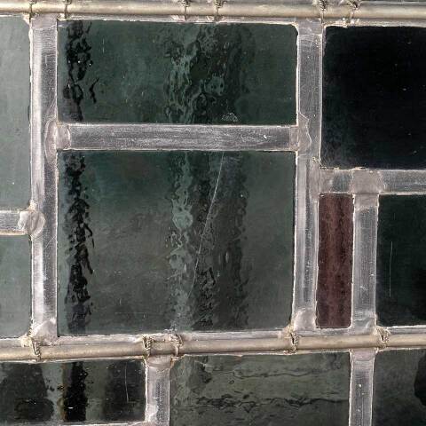 #48132 23x31 Vintage Stained Glass Window Panel image 7