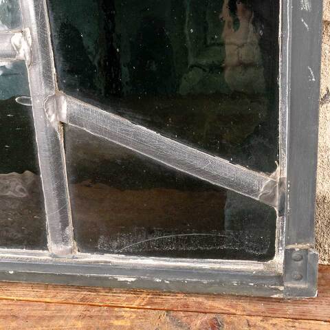 #48135 23x31 Vintage Stained Glass Window Panel image 4