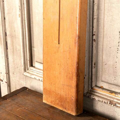 #48163 Oak Wood Church Panel with Cross image 4