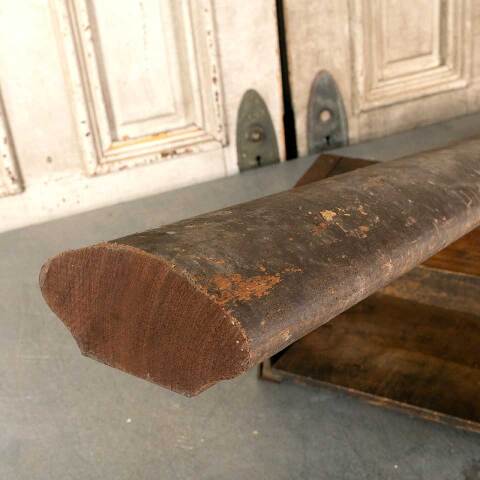 #48213 Salvaged Antique Walnut Staircase Handrail image 3