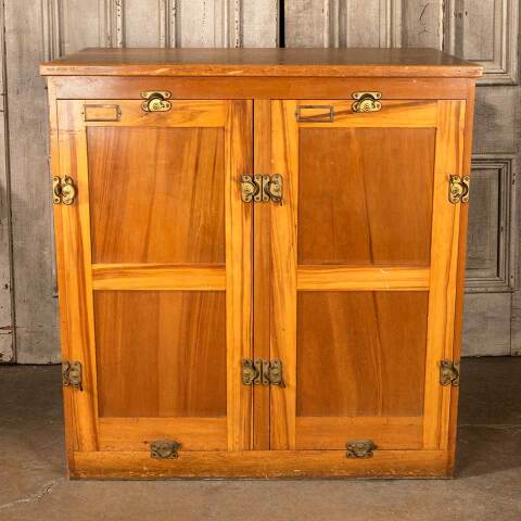 #48262 Vintage Wood Sample Storage Cabinet image 2