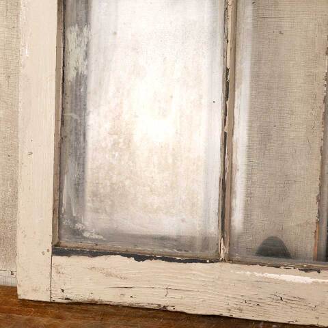 #48266 Antique Divided Lite Wood Transom Window image 5