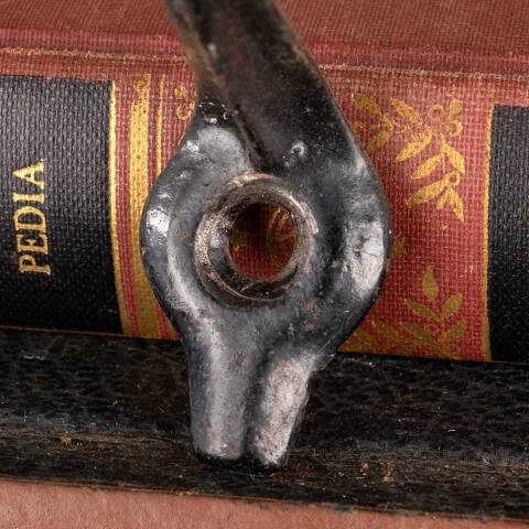 #48328 Antique Petite Cast Iron Closet Hook image 2