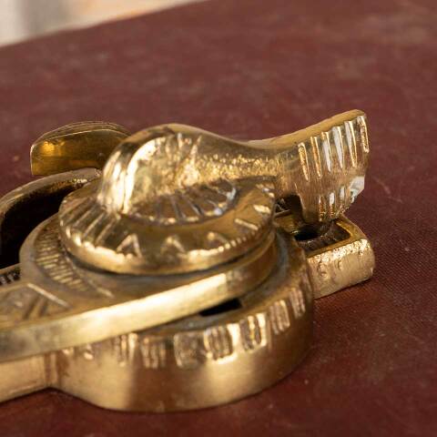 #48412 Victorian Style Brass Window Sash Lock image 6