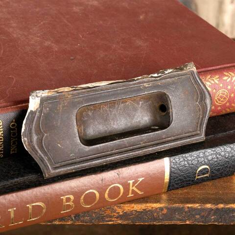 #48471 Antique Arts & Crafts Window Sash Lift image 2