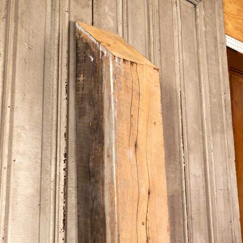 #48481 Reclaimed Hand Hewn Wood Barn Beam image 6