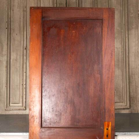 #48505 30x77 Antique 2 Panel Pine Interior Door image 2