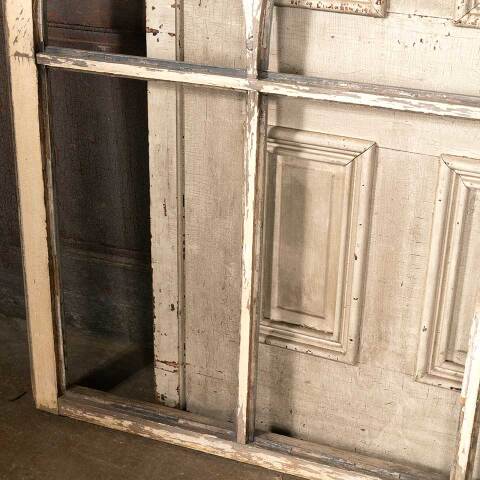 #48546 Antique Gothic Divided Lite Wood Window image 7